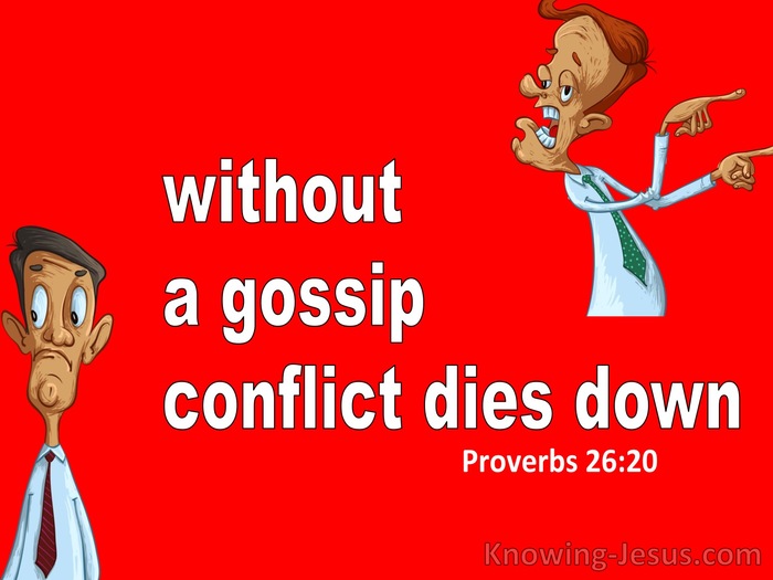 gossip bible verses