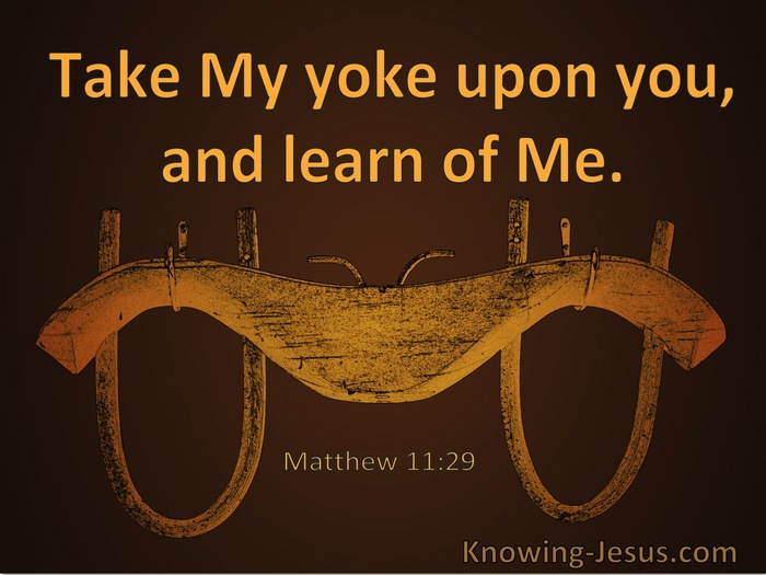 Matthew 11:29 Take My Yoke Upon You And Learn Of Me (utmost)04:14