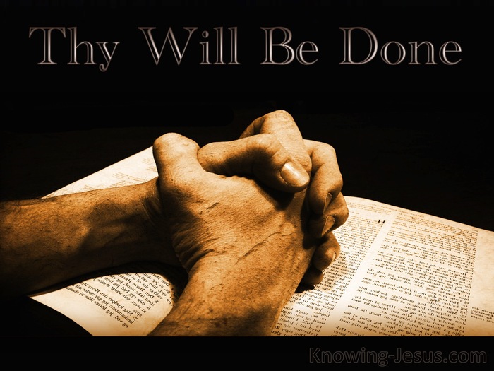 11 Bible Verses About God's Will Be Done