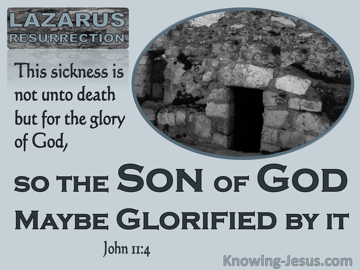 children bible stories John 11 Lazarus