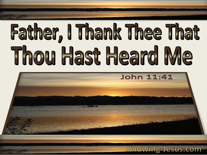 This is the lord's doing and is marvelous in our sight. Thanking