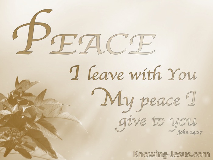 jesus is my peace