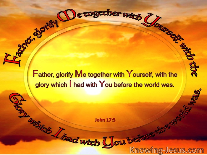 John 17:5 Father, Glorify Me With Yourself (windows)01:18