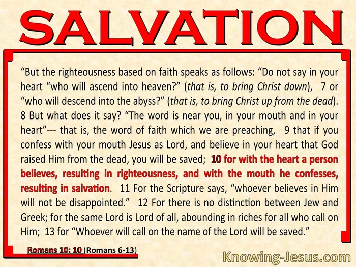 38 Bible Verses About Salvation