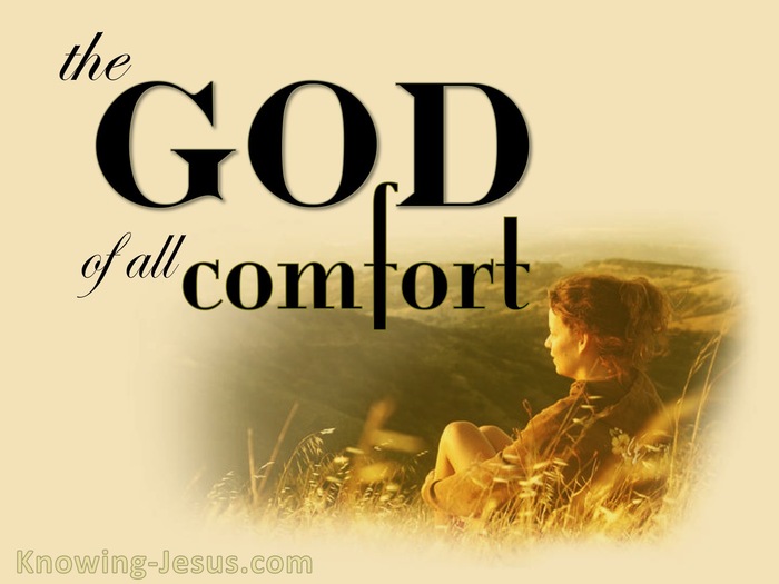 2 Corinthians 1:3 The God Of Comfort (gold)