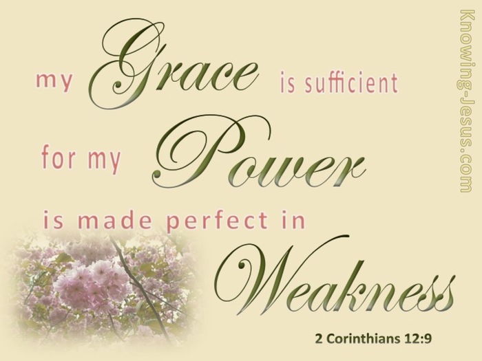 8 Bible Verses About Grace Being Sufficient