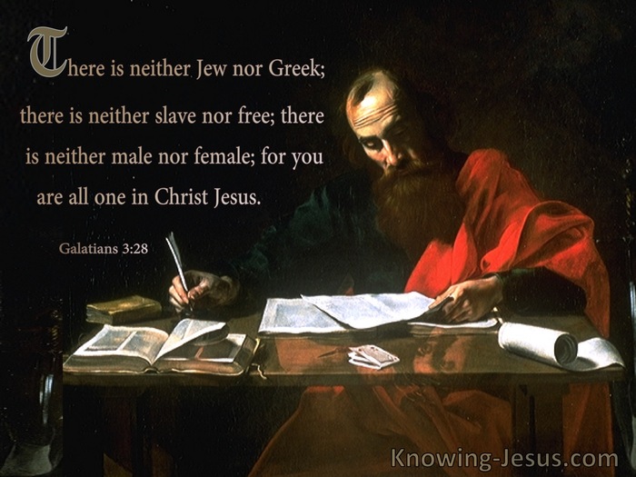 Galatians 3:28 There Is Neither Jew Nor Greek, Slave Or Free (windows)02:23