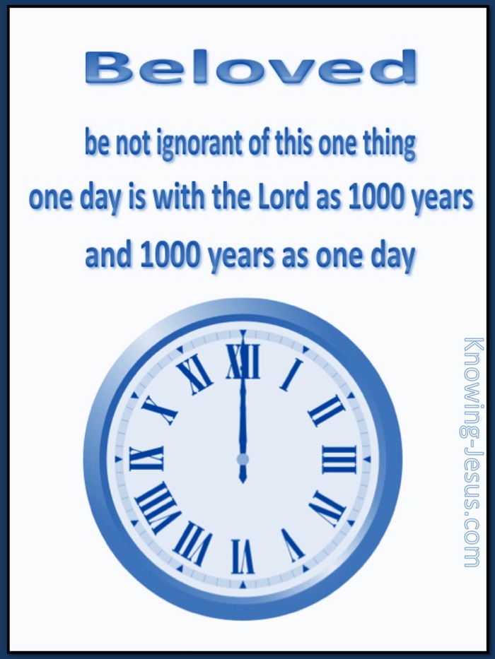 a day is as a thousand years kjv
