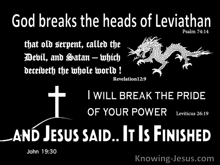 Psalm 74:14 Have You Considered Leviathan (devotional)02:07 (black)
