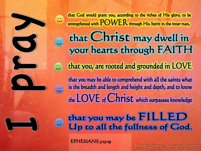 Ephesians 3:15 Paul’s Precise Prayer (devotional)12:20   (orange)