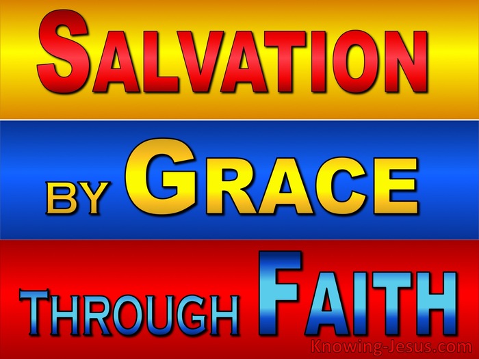 Ephesians 4:6 Salvation By Grace Through Faith (devotional)09:27 (red)