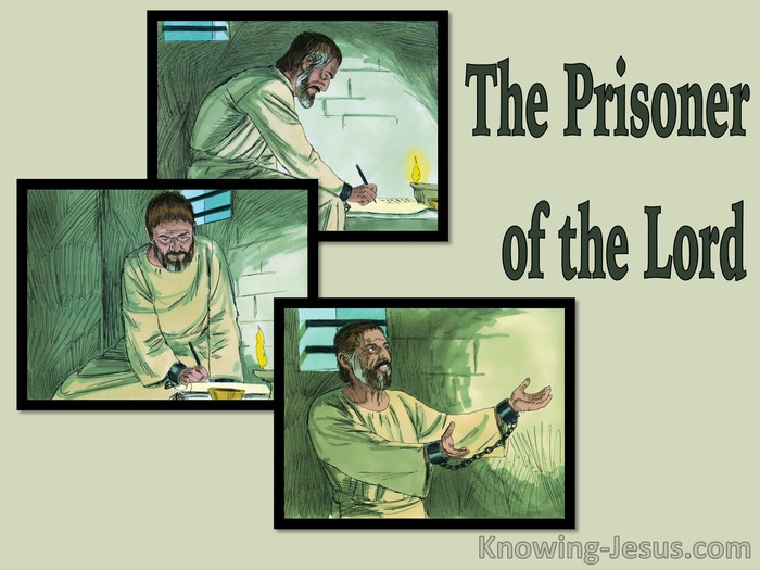Ephesians 4:1 The Prisoner of the Lord (devotional)09-19 (sage)