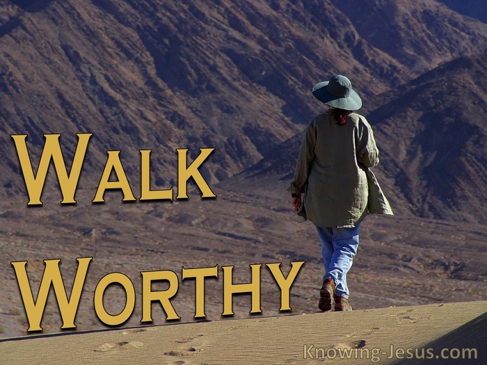 Ephesians 4:1 Walk Worthy (devotional)12:12 (gray)