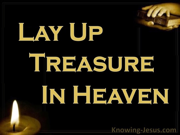 Matthew 6:20 Where Is Your Treasure (devotional)10-12 (yellow)