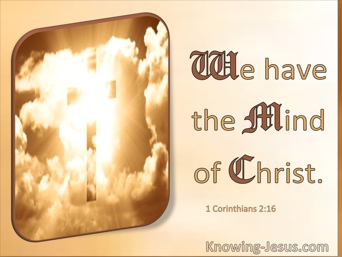 1 Corinthians 2:16 We Have The Mind Of Christ (windows)01:06