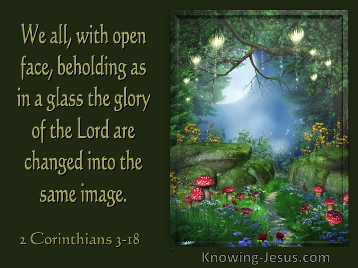 2 Corinthians 3:18 We With Open Face Beholding As In A Glass The Glory Of The Lord... (utmost)01:23