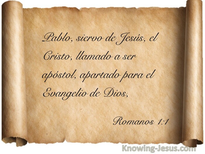 Romanos 1:1 (white)