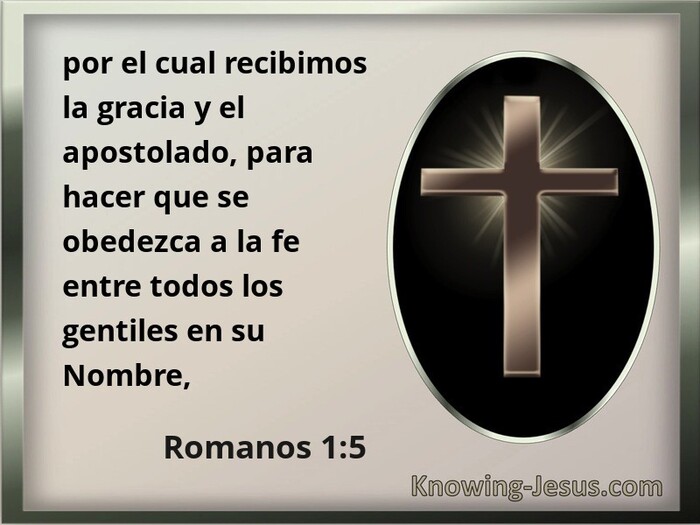 Romanos 1:5 (silver)