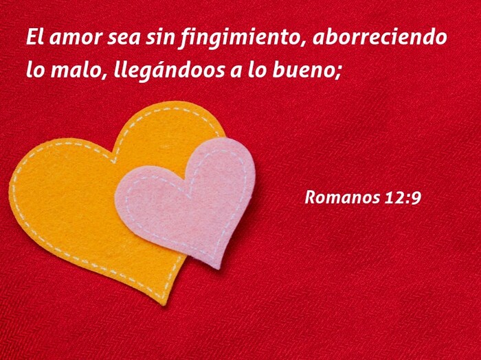 Romanos 12:9 Aborrecemos (scarlet)