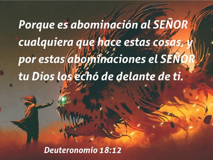 Deuteronomio 18:12 Abominaciones (sage)