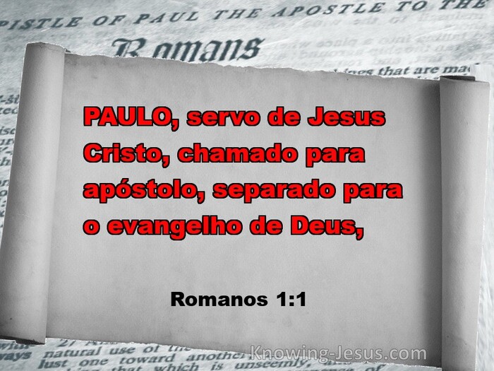 Quem foi o primeiro servo de Deus?