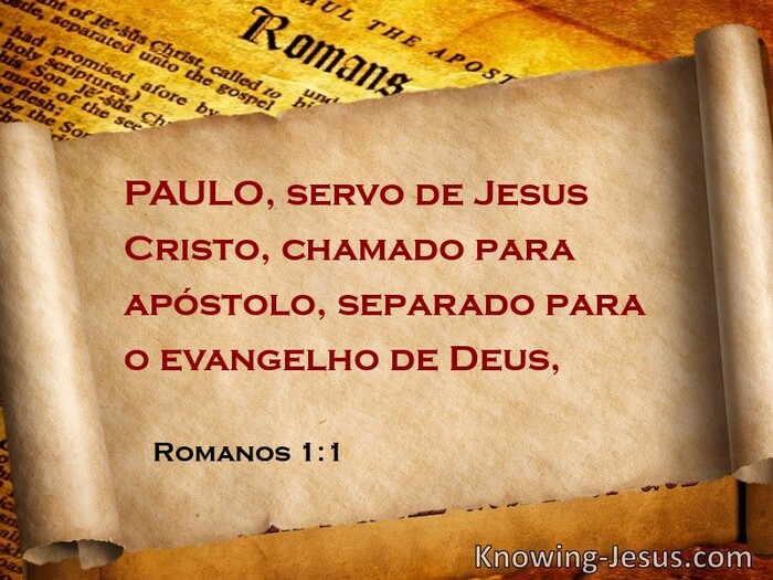 Romanos 1:1 (brown)