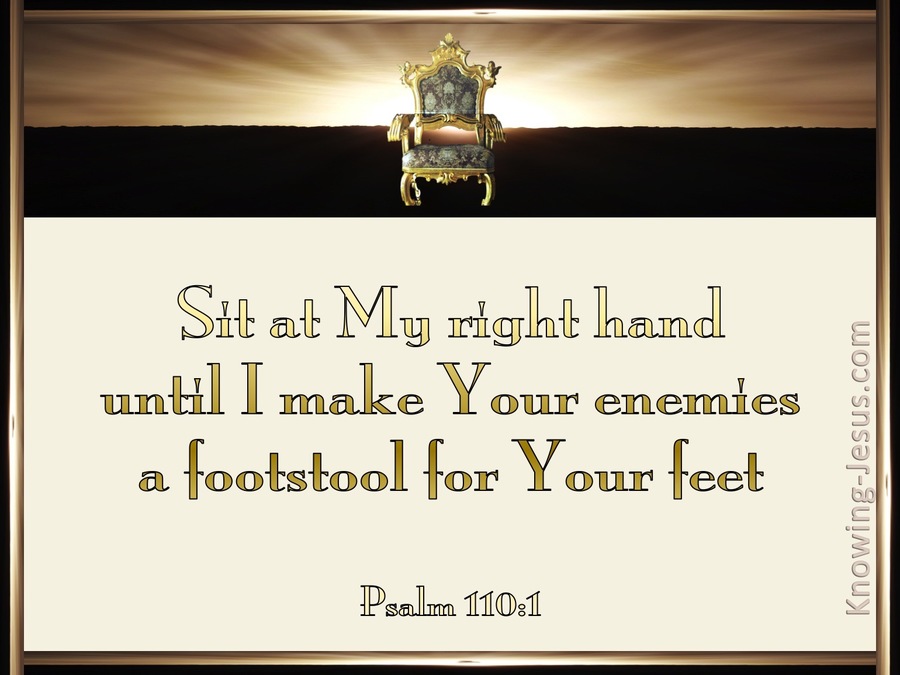 psalms 110 1