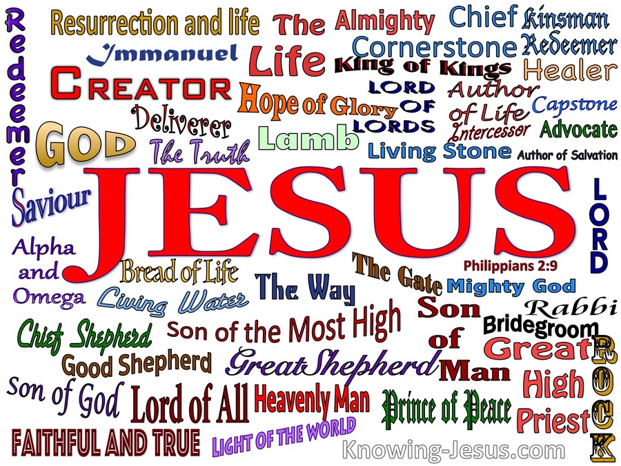 Philippians 2:9 The Name That Is Above All Names (white)