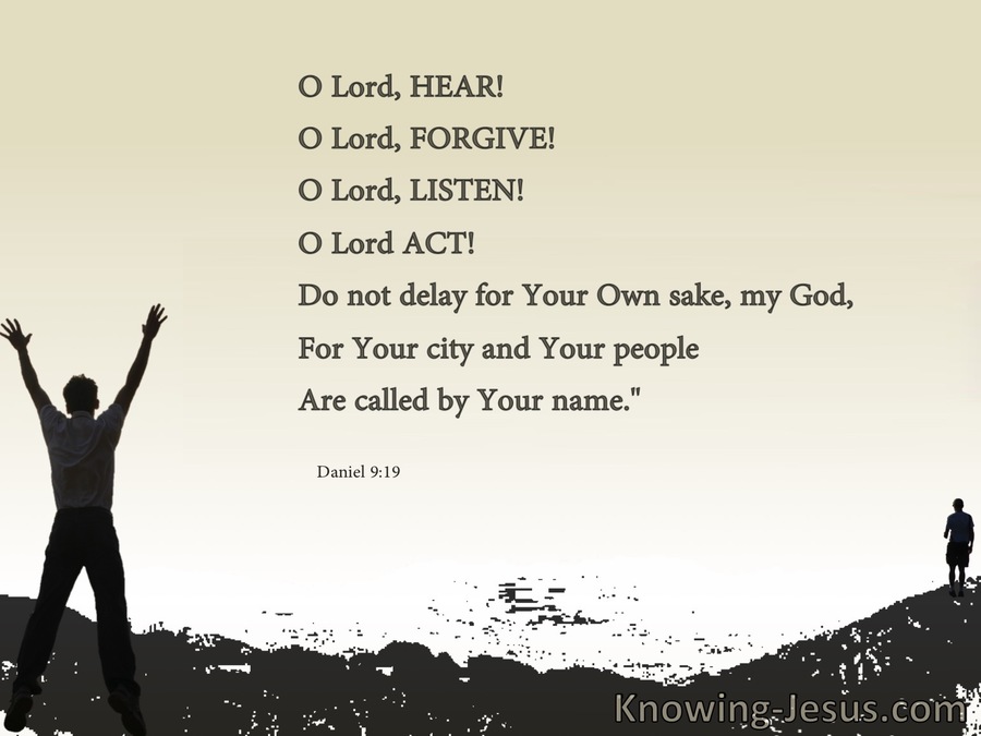 Daniel All (beige) (devotional) 9:19 Prayer -