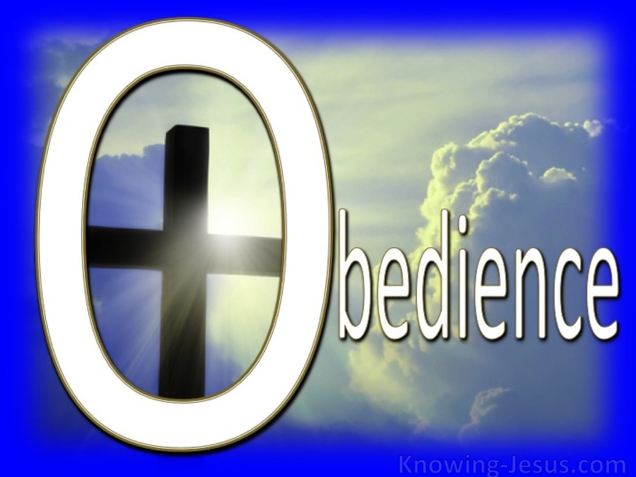 Pattern for Obedience (devotional)12-25   (white)